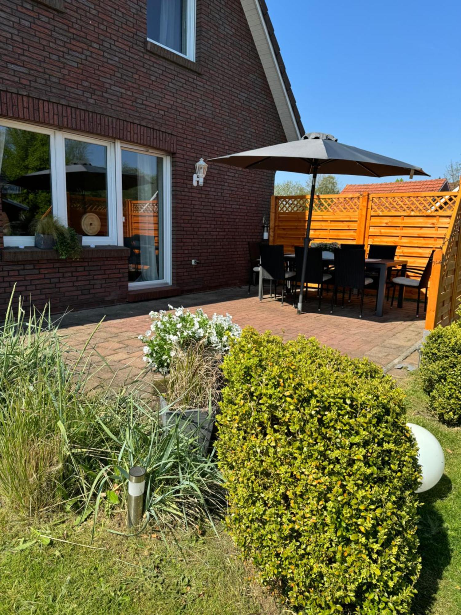 Ferienhaus Meinke Burhafer Feldstrich ภายนอก รูปภาพ